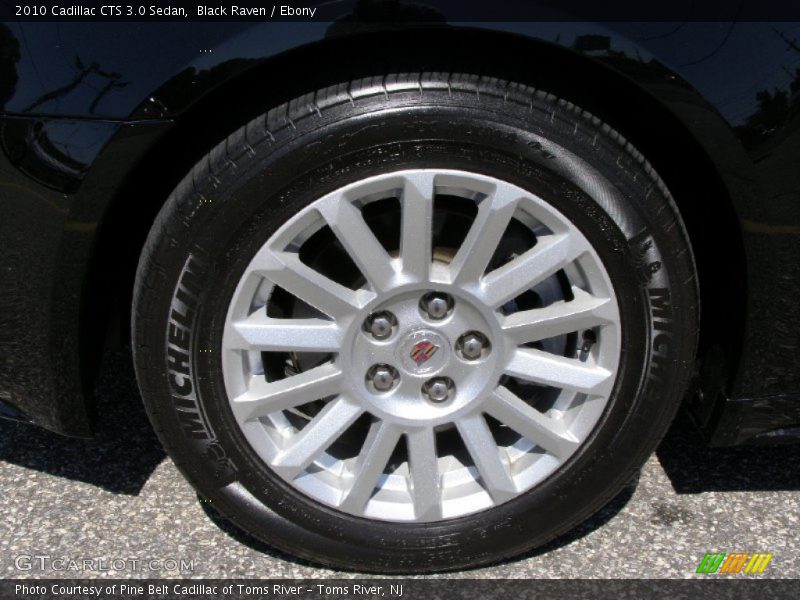Black Raven / Ebony 2010 Cadillac CTS 3.0 Sedan