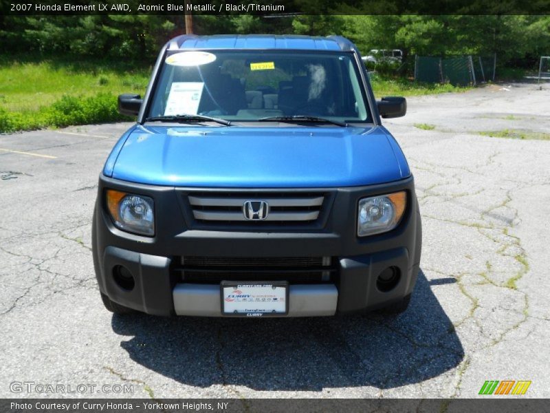 Atomic Blue Metallic / Black/Titanium 2007 Honda Element LX AWD