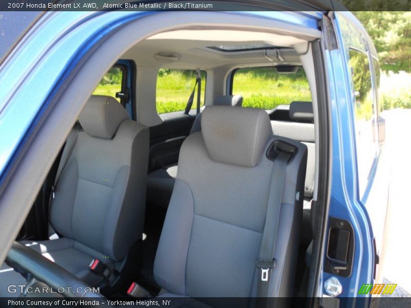 Atomic Blue Metallic / Black/Titanium 2007 Honda Element LX AWD