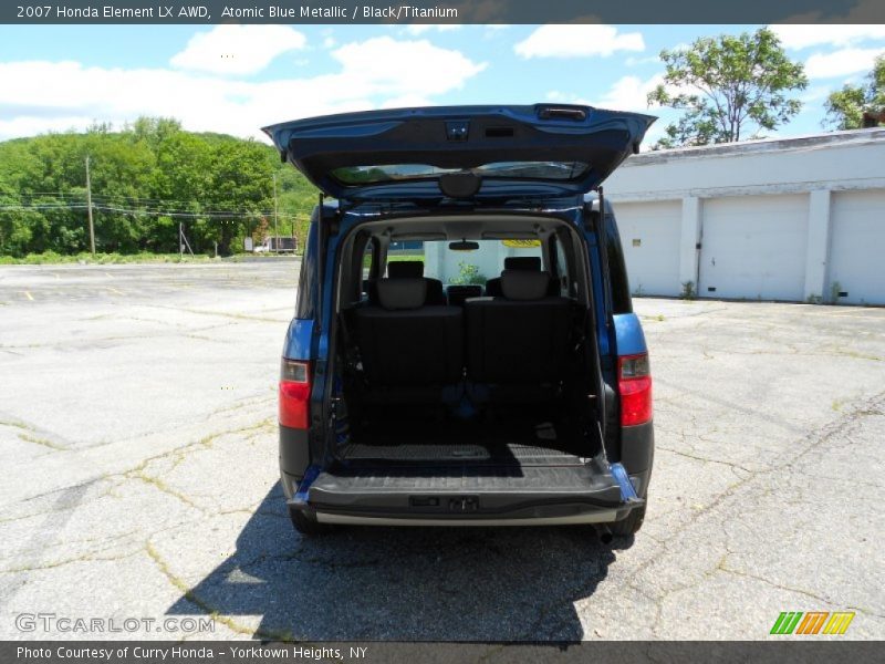 Atomic Blue Metallic / Black/Titanium 2007 Honda Element LX AWD