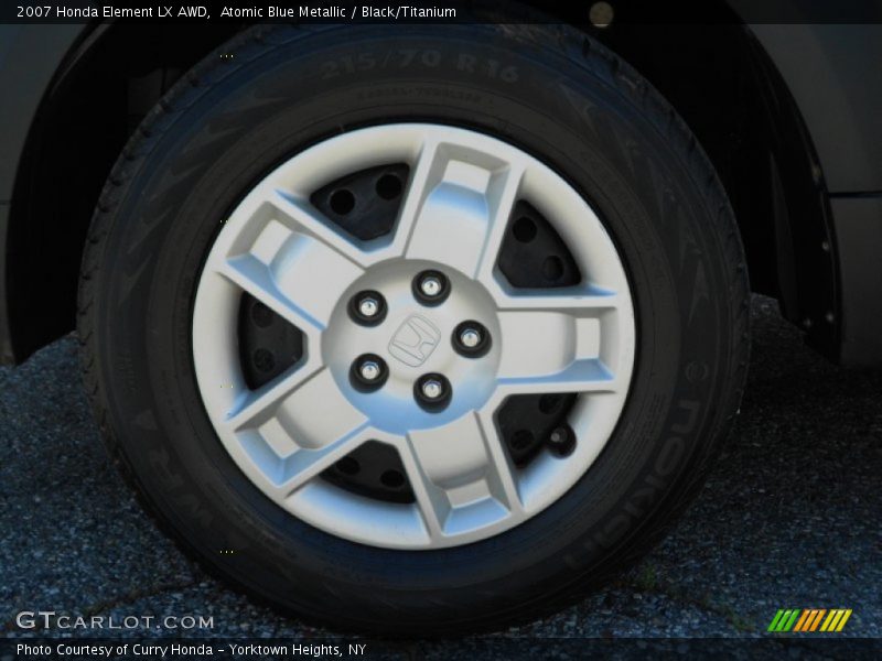 Atomic Blue Metallic / Black/Titanium 2007 Honda Element LX AWD