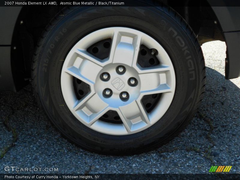 Atomic Blue Metallic / Black/Titanium 2007 Honda Element LX AWD