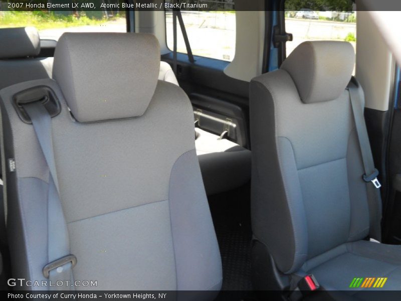 Atomic Blue Metallic / Black/Titanium 2007 Honda Element LX AWD
