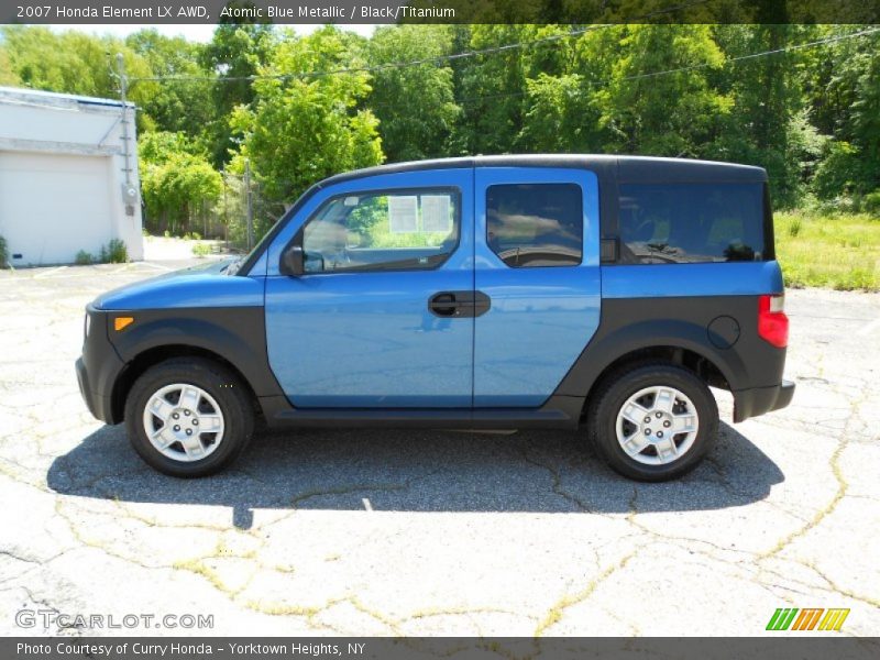  2007 Element LX AWD Atomic Blue Metallic