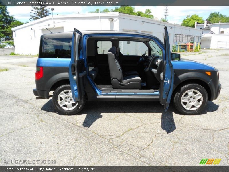 Atomic Blue Metallic / Black/Titanium 2007 Honda Element LX AWD
