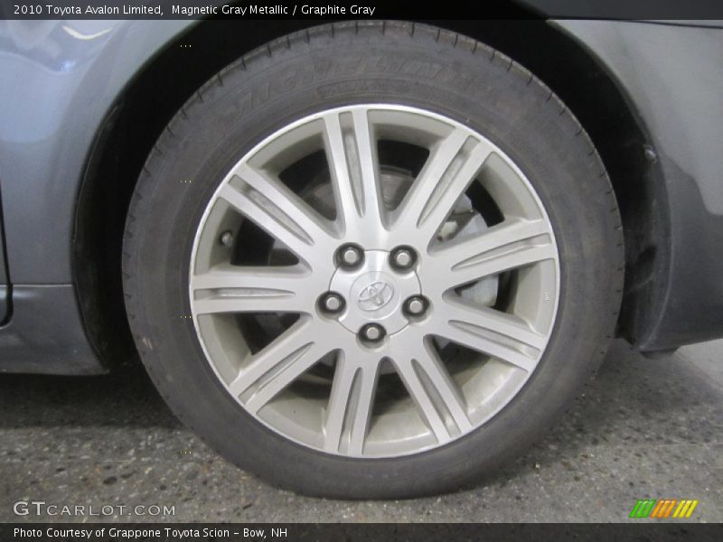 Magnetic Gray Metallic / Graphite Gray 2010 Toyota Avalon Limited