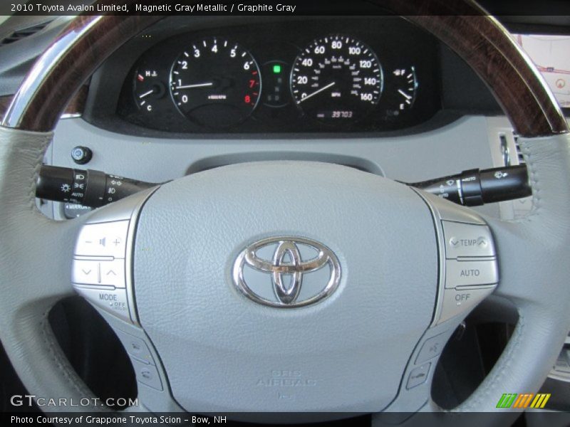 Magnetic Gray Metallic / Graphite Gray 2010 Toyota Avalon Limited