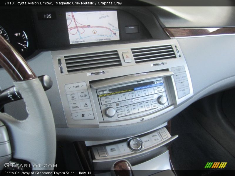 Magnetic Gray Metallic / Graphite Gray 2010 Toyota Avalon Limited