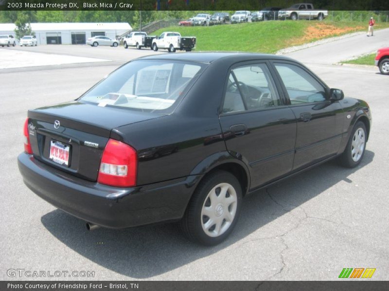 Black Mica / Gray 2003 Mazda Protege DX