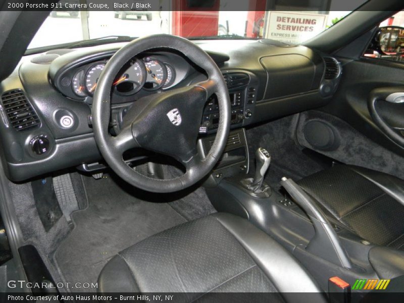  2000 911 Carrera Coupe Black Interior