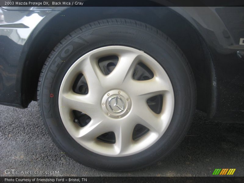 Black Mica / Gray 2003 Mazda Protege DX