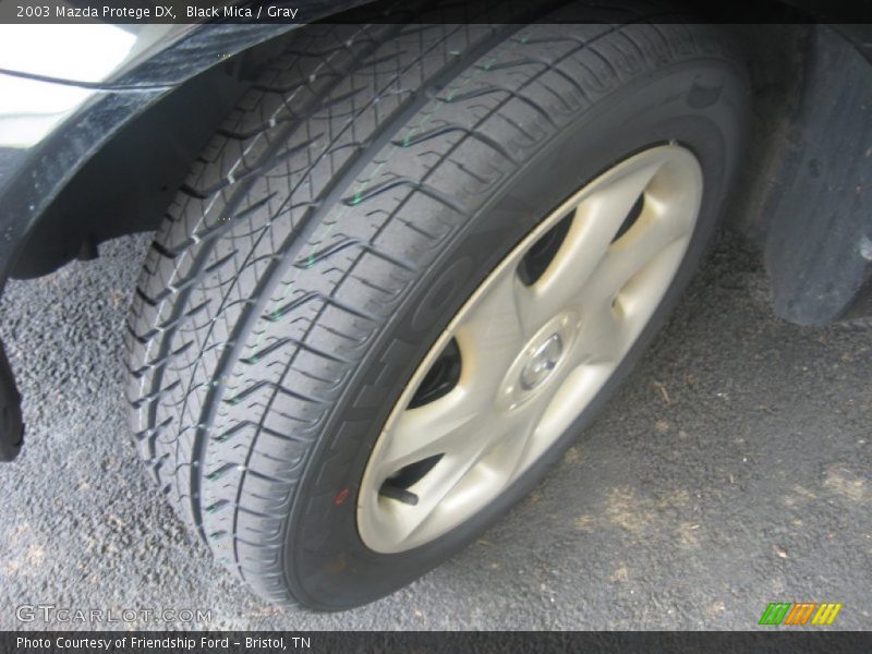 Black Mica / Gray 2003 Mazda Protege DX