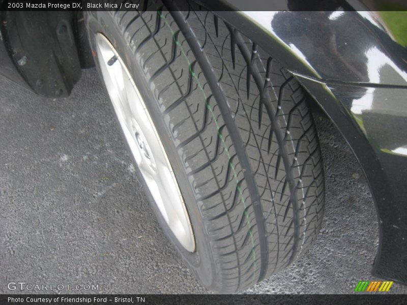 Black Mica / Gray 2003 Mazda Protege DX