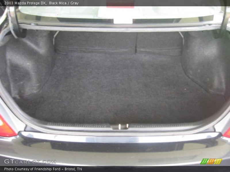 Black Mica / Gray 2003 Mazda Protege DX