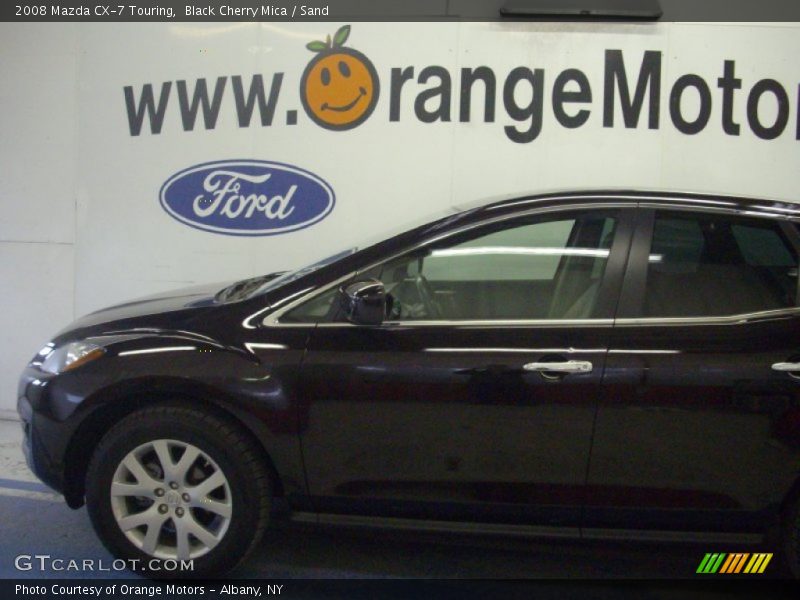 Black Cherry Mica / Sand 2008 Mazda CX-7 Touring