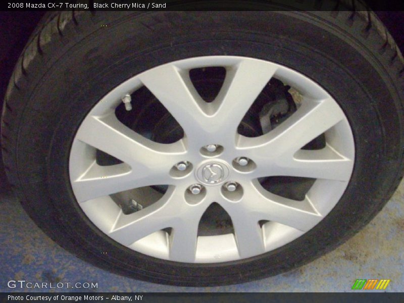 Black Cherry Mica / Sand 2008 Mazda CX-7 Touring