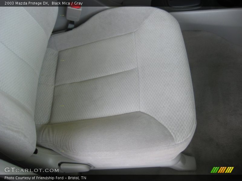 Black Mica / Gray 2003 Mazda Protege DX