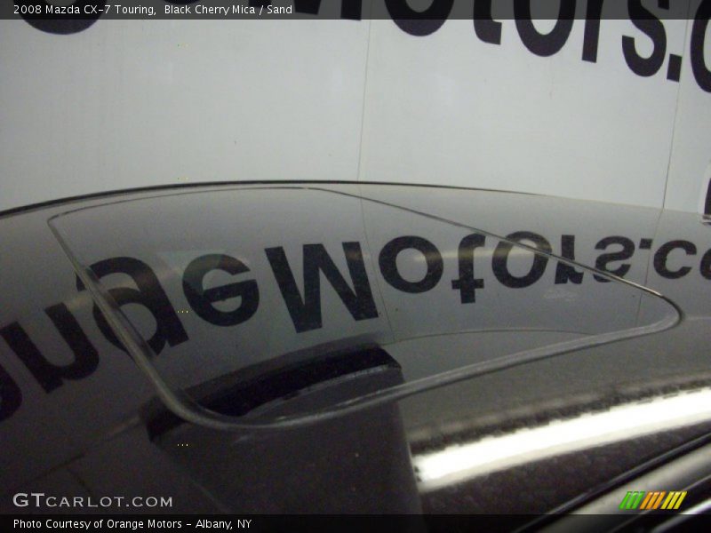 Black Cherry Mica / Sand 2008 Mazda CX-7 Touring