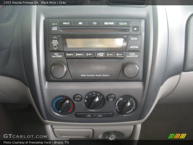 Black Mica / Gray 2003 Mazda Protege DX
