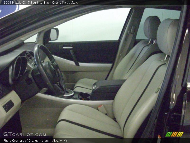 Black Cherry Mica / Sand 2008 Mazda CX-7 Touring