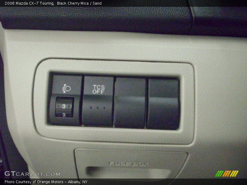 Black Cherry Mica / Sand 2008 Mazda CX-7 Touring