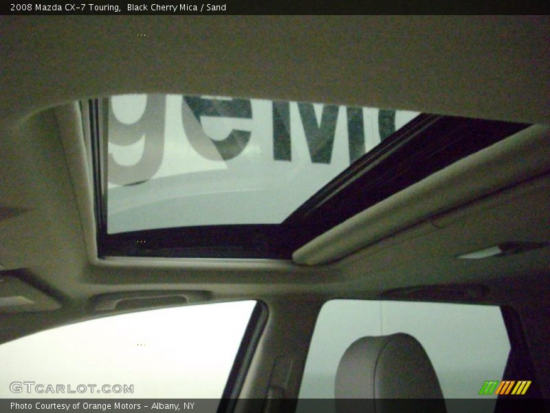 Black Cherry Mica / Sand 2008 Mazda CX-7 Touring