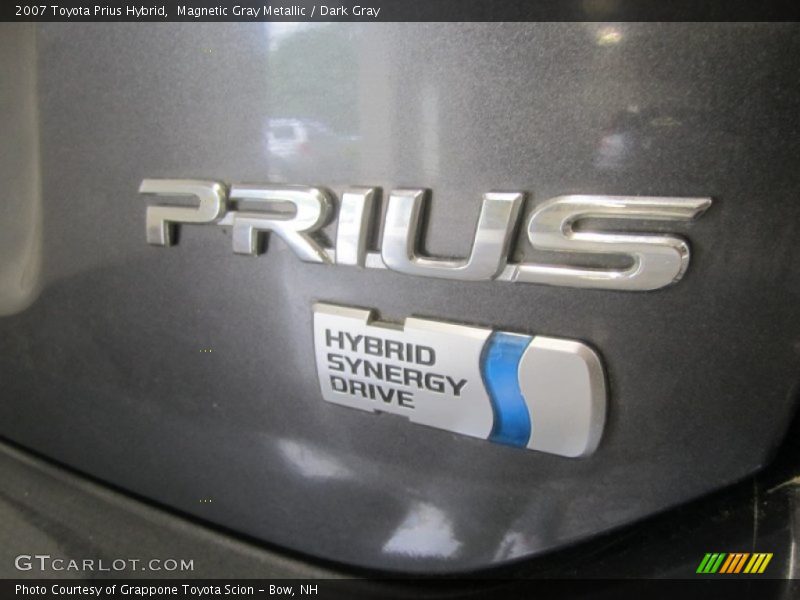 Magnetic Gray Metallic / Dark Gray 2007 Toyota Prius Hybrid