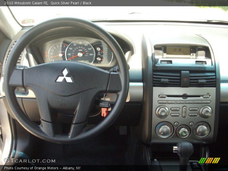 Quick Silver Pearl / Black 2010 Mitsubishi Galant FE