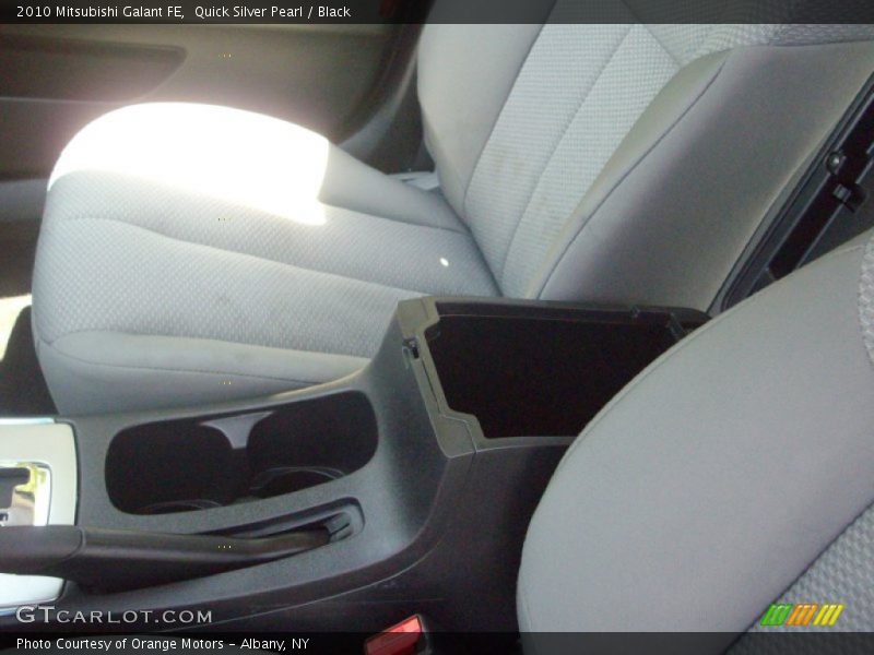 Quick Silver Pearl / Black 2010 Mitsubishi Galant FE