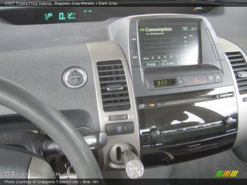 Magnetic Gray Metallic / Dark Gray 2007 Toyota Prius Hybrid