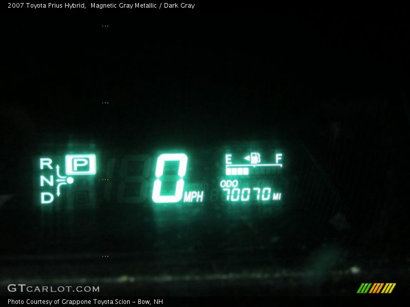 Magnetic Gray Metallic / Dark Gray 2007 Toyota Prius Hybrid