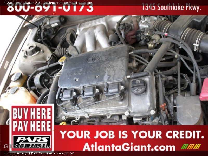 Cashmere Beige Metallic / Beige 1998 Toyota Avalon XLS