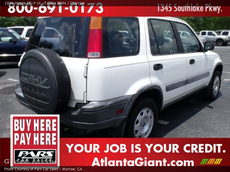 Taffeta White / Charcoal 1999 Honda CR-V LX