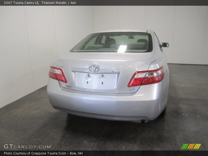 Titanium Metallic / Ash 2007 Toyota Camry LE