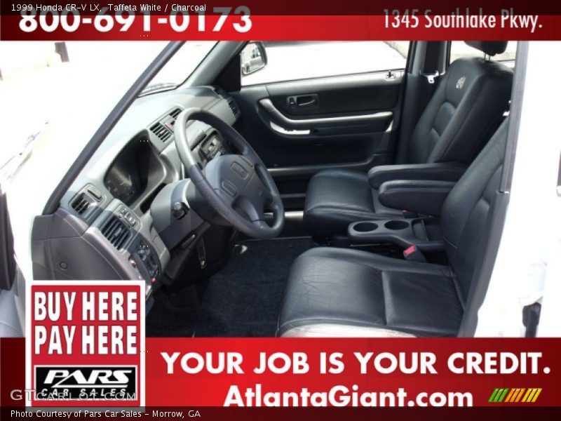 Taffeta White / Charcoal 1999 Honda CR-V LX