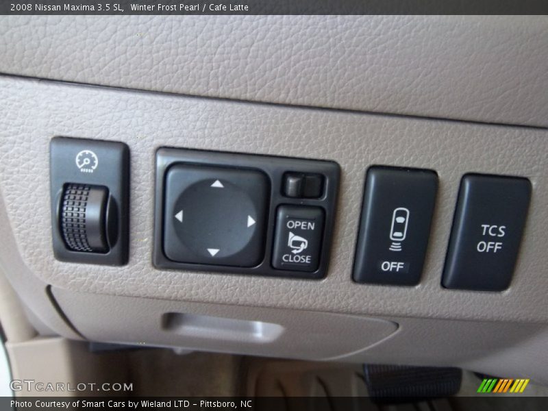Winter Frost Pearl / Cafe Latte 2008 Nissan Maxima 3.5 SL