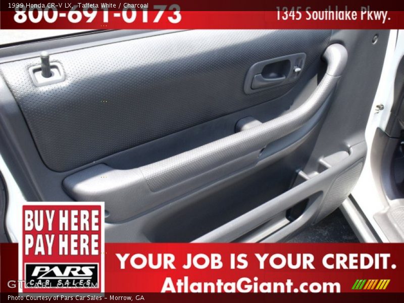 Taffeta White / Charcoal 1999 Honda CR-V LX