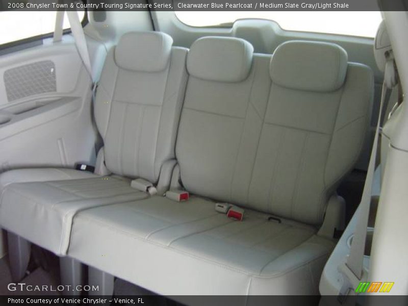 Clearwater Blue Pearlcoat / Medium Slate Gray/Light Shale 2008 Chrysler Town & Country Touring Signature Series