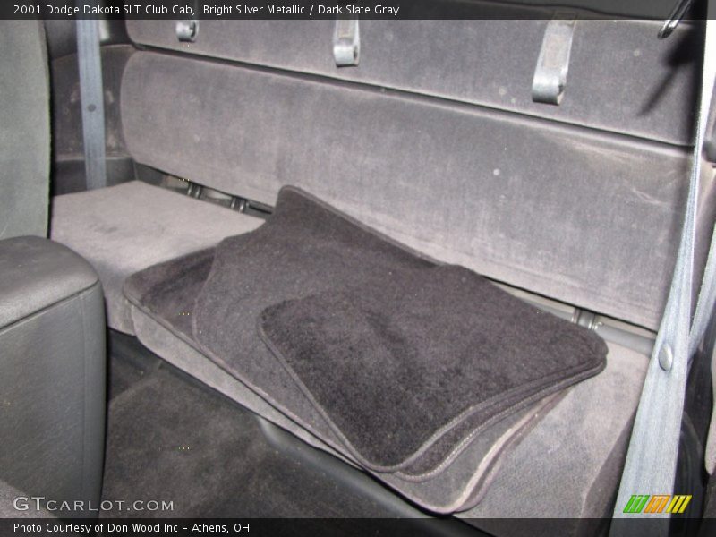 Bright Silver Metallic / Dark Slate Gray 2001 Dodge Dakota SLT Club Cab