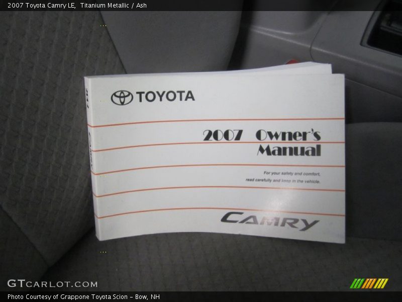 Titanium Metallic / Ash 2007 Toyota Camry LE