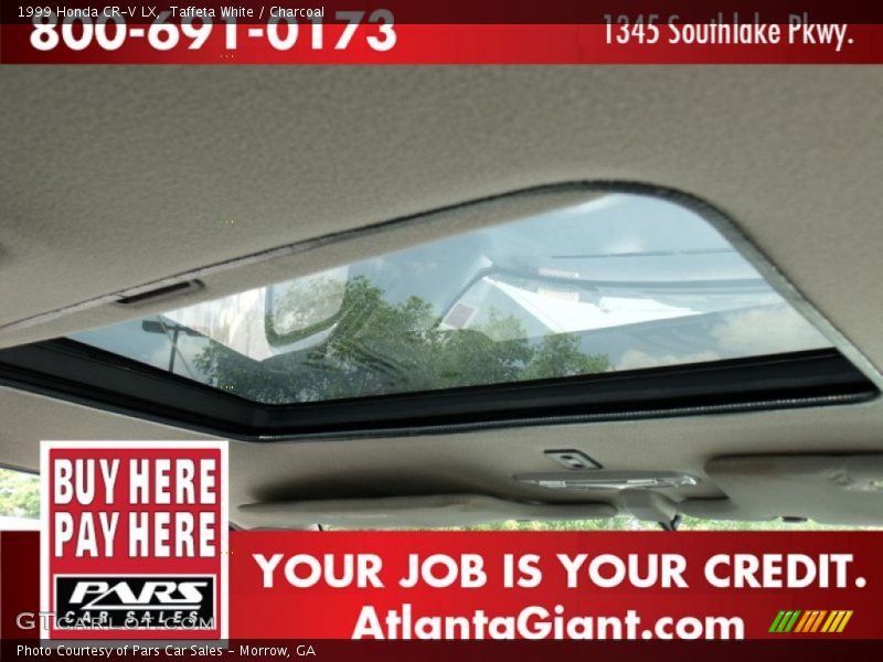 Taffeta White / Charcoal 1999 Honda CR-V LX