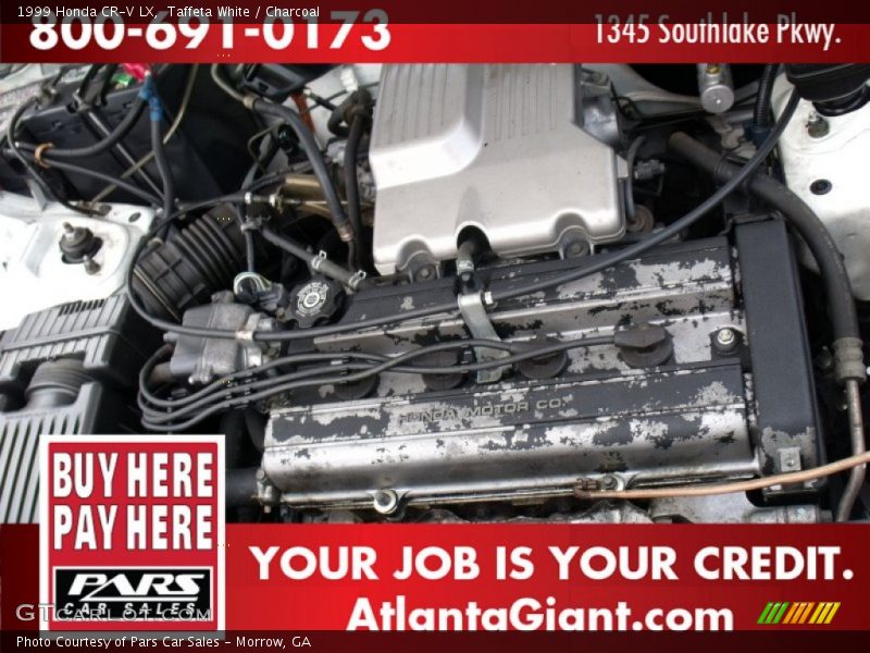 Taffeta White / Charcoal 1999 Honda CR-V LX