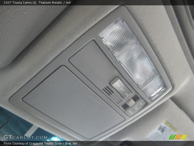 Titanium Metallic / Ash 2007 Toyota Camry LE