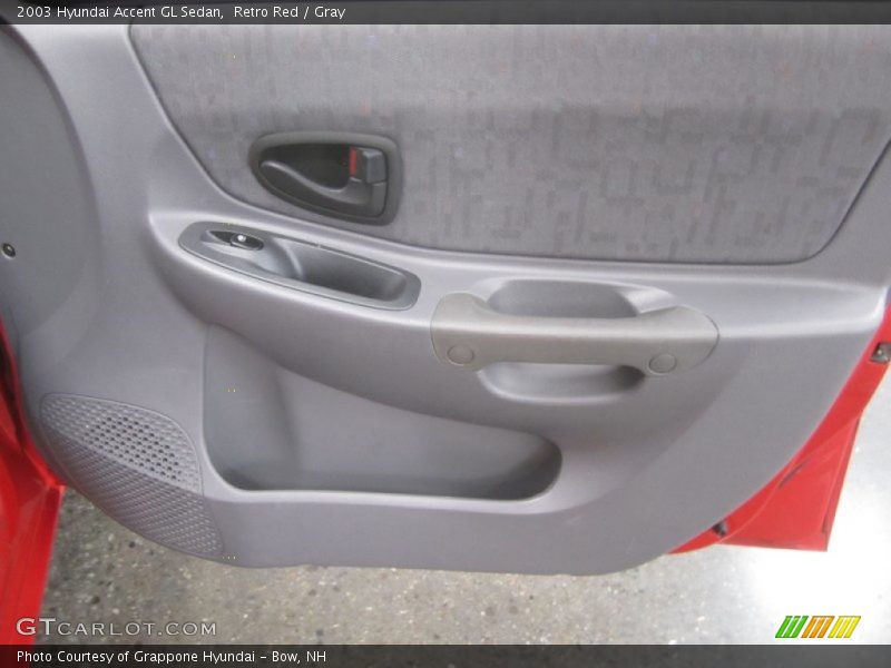 Door Panel of 2003 Accent GL Sedan