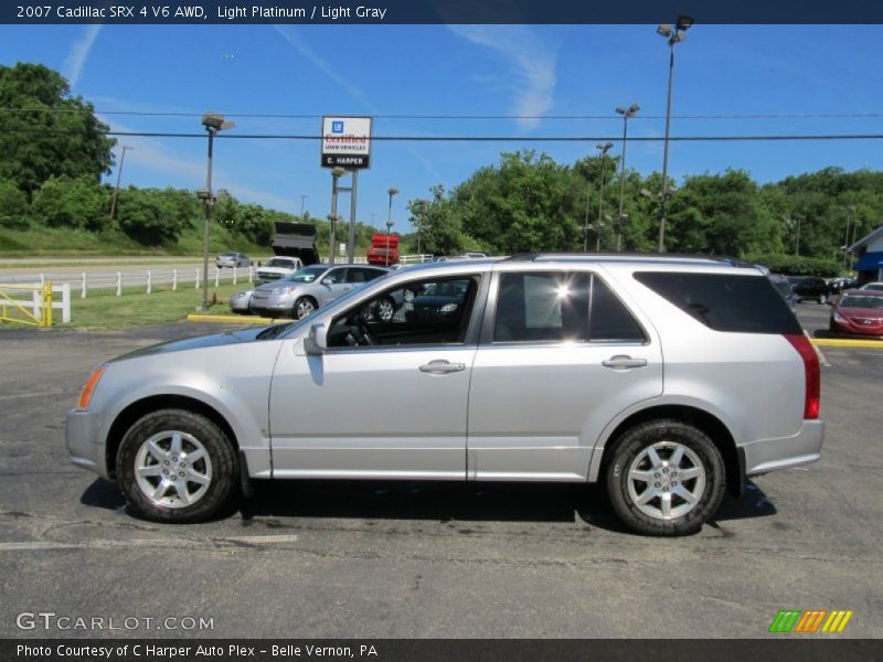 Light Platinum / Light Gray 2007 Cadillac SRX 4 V6 AWD