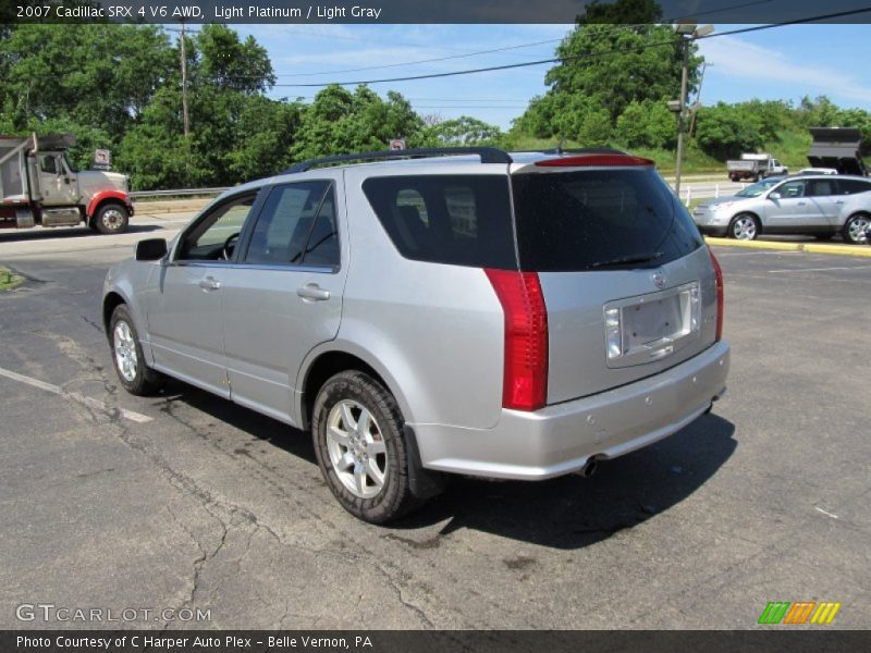 Light Platinum / Light Gray 2007 Cadillac SRX 4 V6 AWD