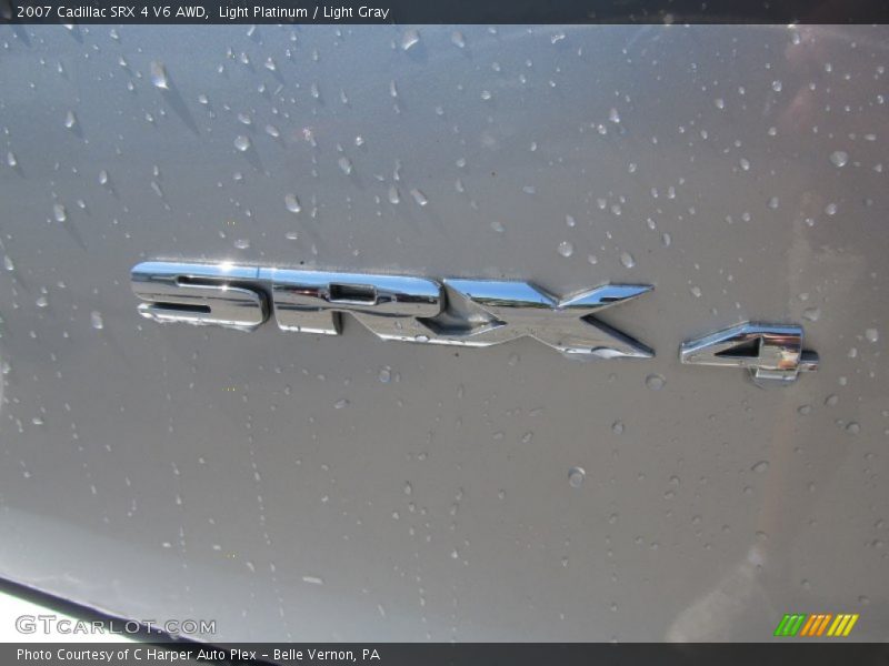 Light Platinum / Light Gray 2007 Cadillac SRX 4 V6 AWD