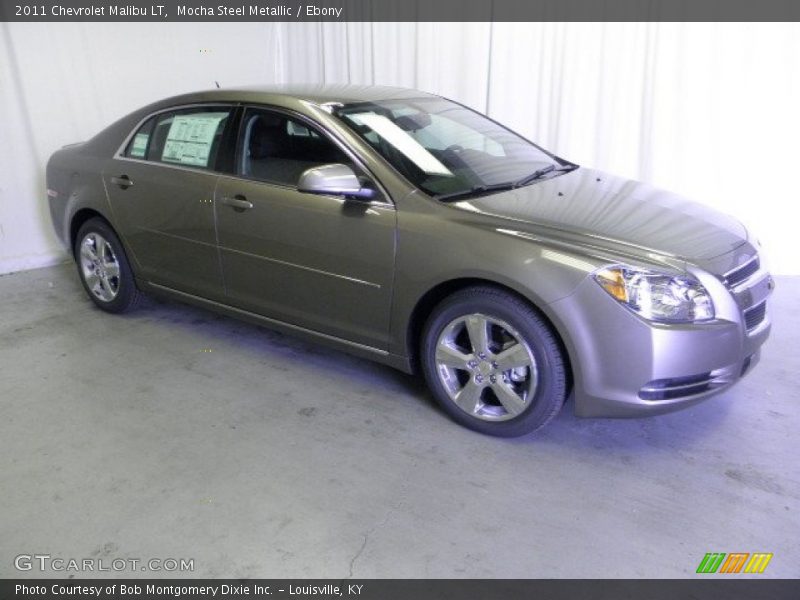 Mocha Steel Metallic / Ebony 2011 Chevrolet Malibu LT