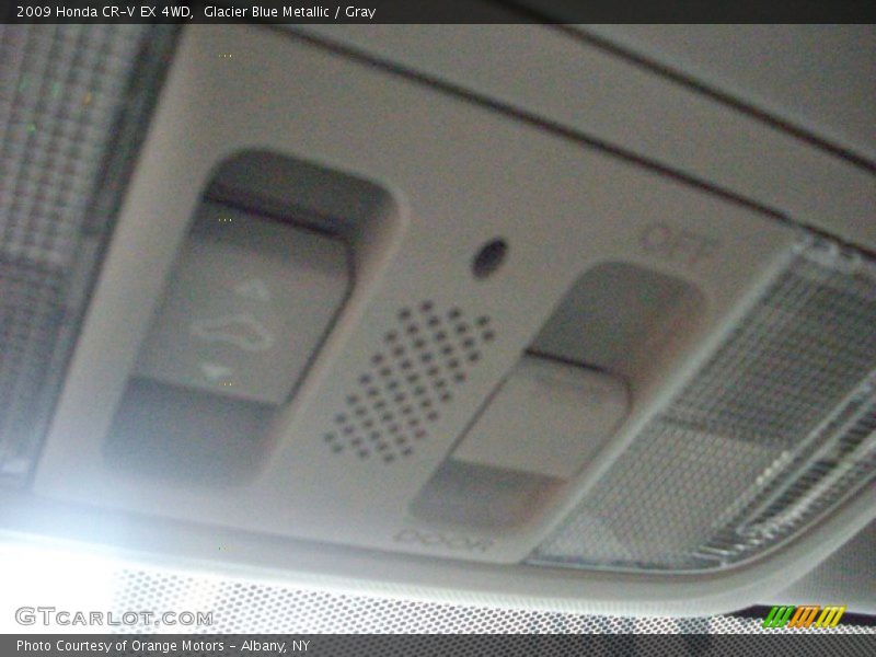 Glacier Blue Metallic / Gray 2009 Honda CR-V EX 4WD