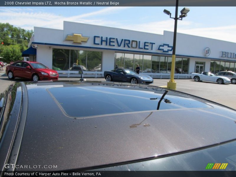 Mocha Bronze Metallic / Neutral Beige 2008 Chevrolet Impala LTZ